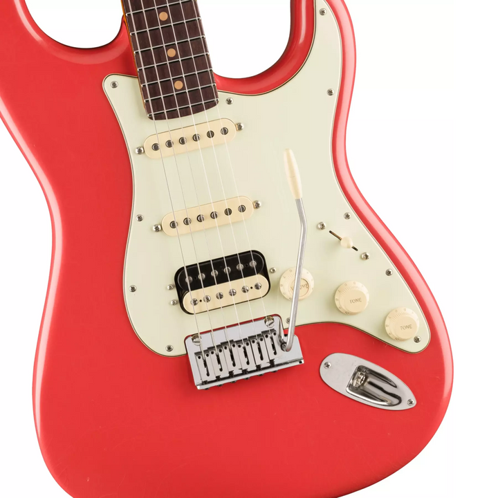 Fender American Ultra Luxe '60s Stratocaster (Fiesta Red) Electric Guitar