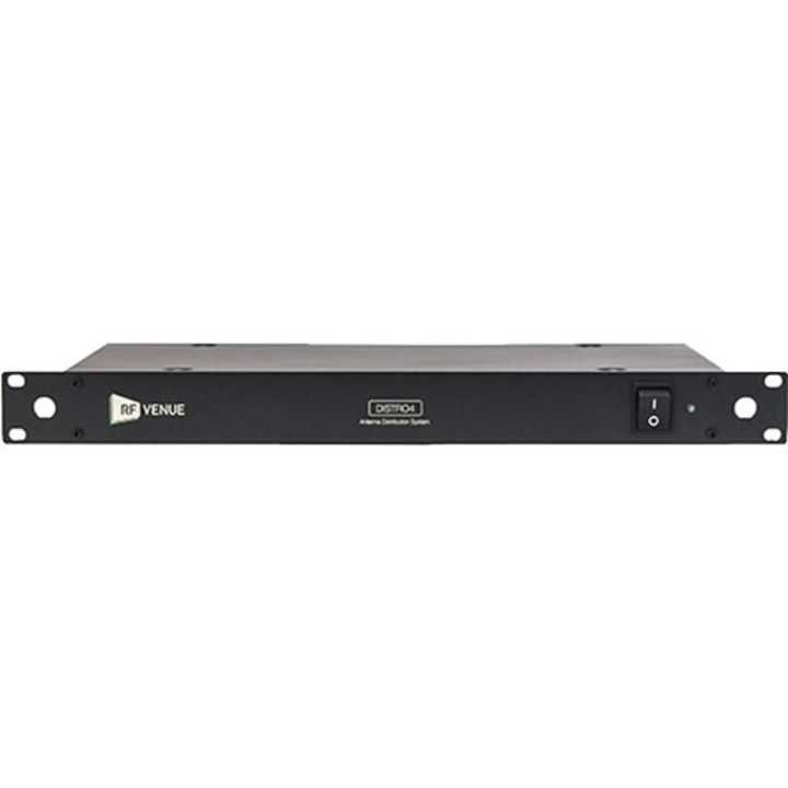RF Venue DFIN-IPXWDISTRO4 Diversity Fin IPX Antenna & DISTRO4 4-Channel UHF Distribution System Bundle (White, 470 to 928 MHz)