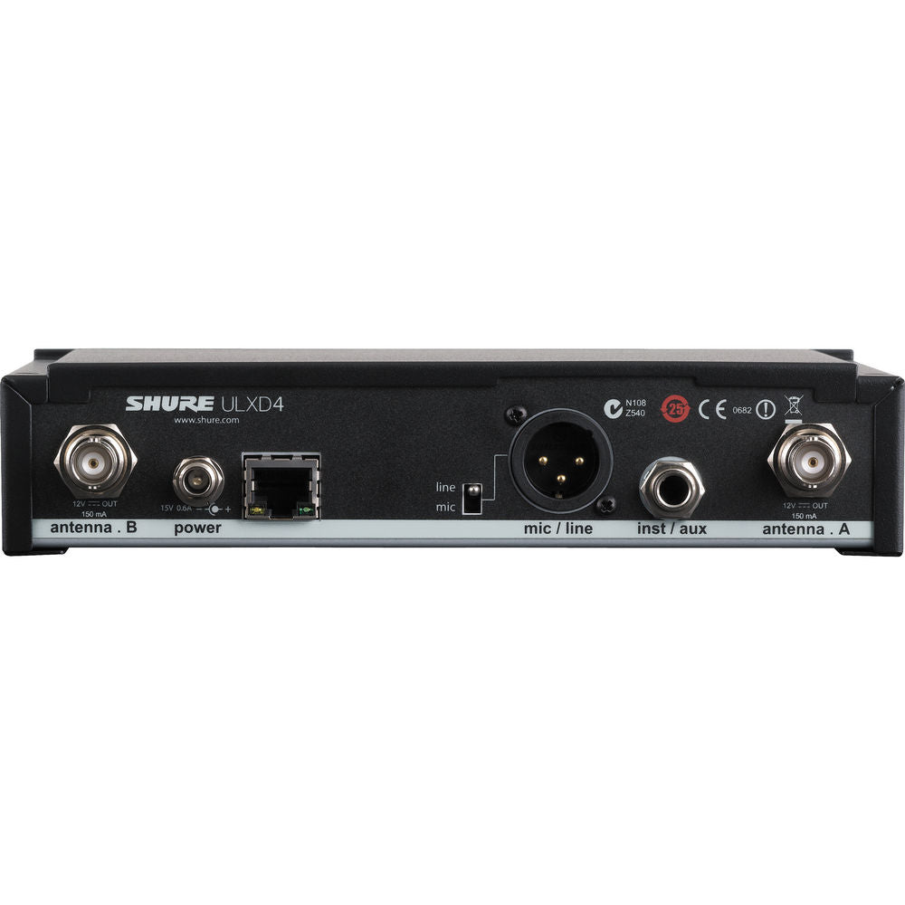 Shure ULXD4-H50 Digital Wireless Receiver Frequency H50