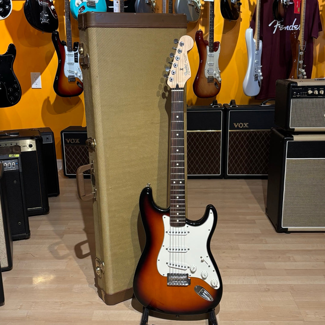 Fender - MIM STD 50th Ann. Stratocaster w/ Tweed HD Case (Rosewood - 3TSB - 1996) - USED