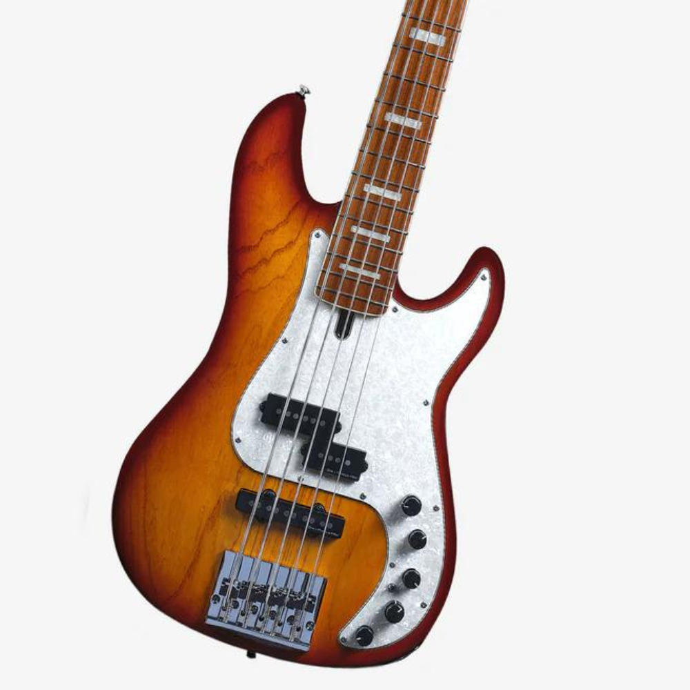 Sire P8 5-String Fretless Bass - Tobacco Burst