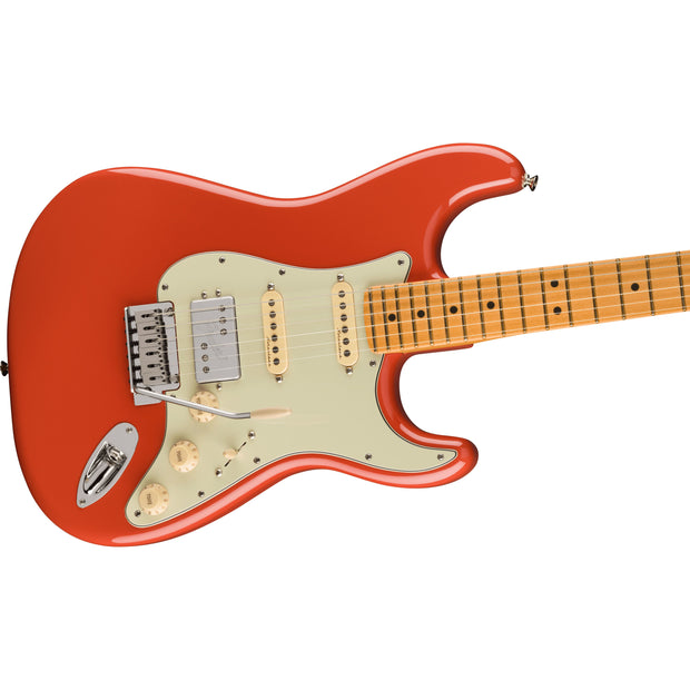 Fender Player Plus Stratocaster HSS 6-String Electric Guitar, Maple Fingerboard (Fiesta Red)