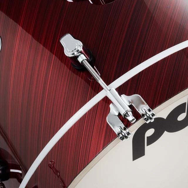 PDNY1604TC- PDP New Yorker Shell Pack, 4 Piece- Twisted Cherry Finish