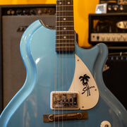 Supro Sahara Electric Guitar - Wedgewood Blue Metallic (Demo)