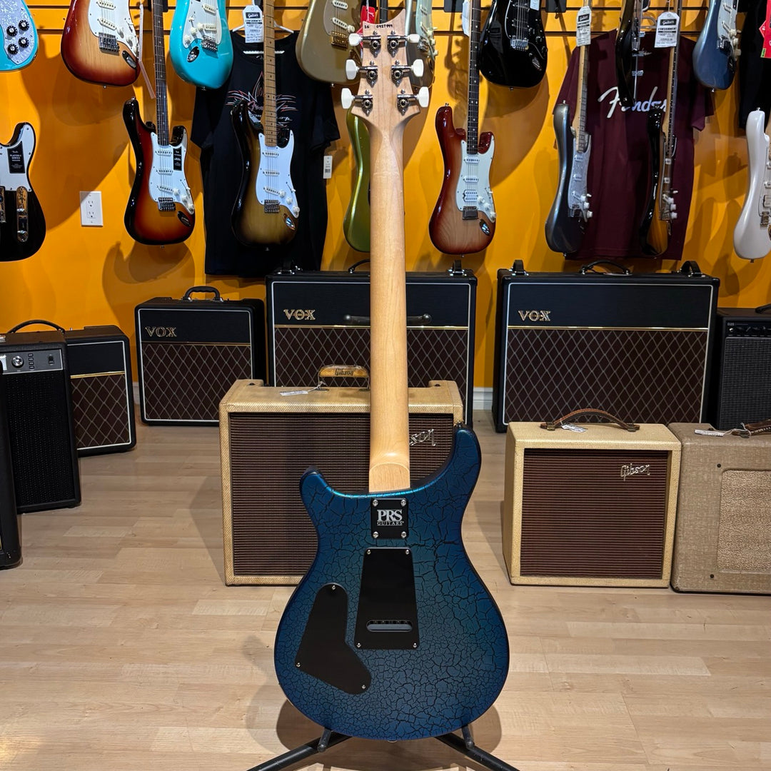 PRS CE24 - Sprayer’s Choice (Blue Colourshift Crackle)