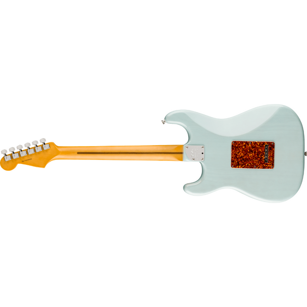 Fender American Professional II Stratocaster® Thinline, Rosewood Fingerboard - Transparent Daphne Blue