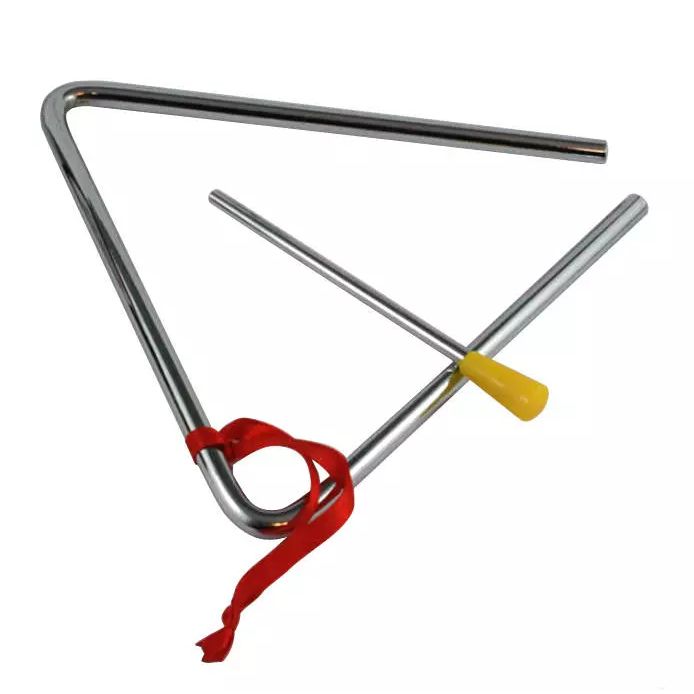 Granite Percussion 7-Inch Steel Triangle with Striker
