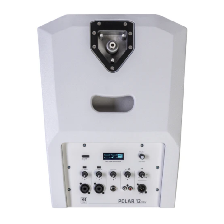 HK Audio HK-POLAR-12-MKII-WHT 2000W Active Column Loudspeaker System (White)