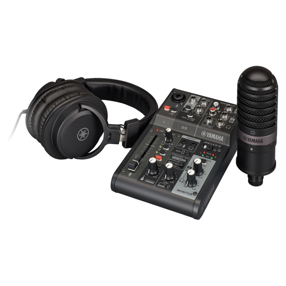 Yamaha AG03MK2 B LSPK Yamaha Mixing Console - Black