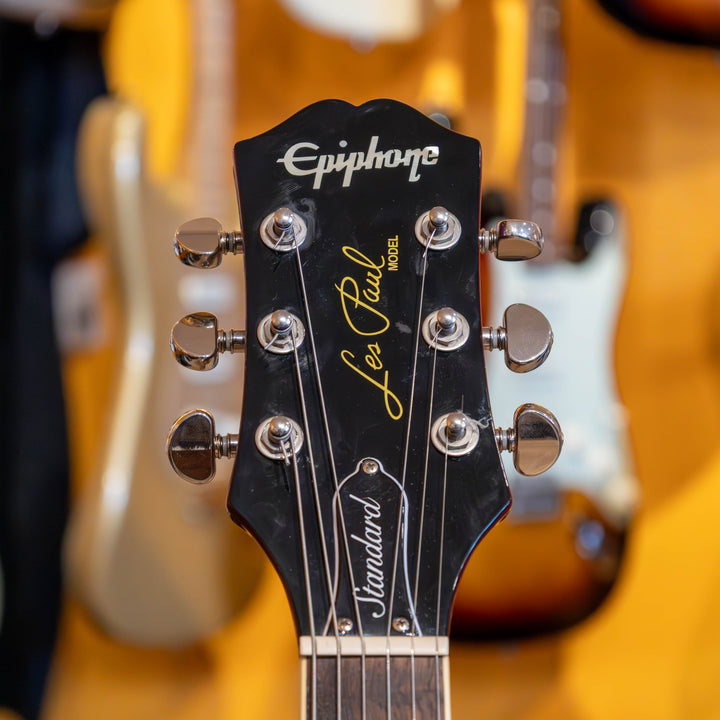 Epiphone - Les Paul Standard  Tobacco Burst   w/ Gibson BLK & White Gig Bag (2020) - USED
