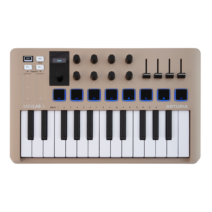 Arturia MINILAB3CHAMPAGNE LTD Compact MIDI keyboard - Champagne