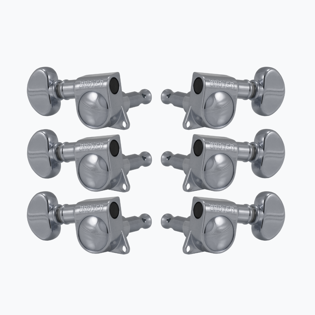 Allparts TK-7905 Grover® 305 Series 3x3 Midsize Rotomatics Chrome 305C