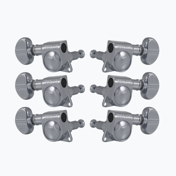 Allparts TK-7905 Grover® 305 Series 3x3 Midsize Rotomatics Chrome 305C