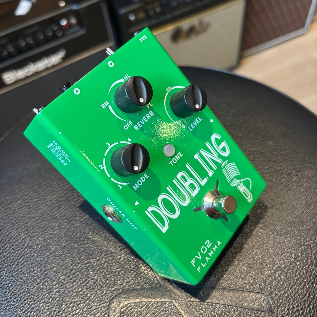 Flamma - FV02 Doubling Vocal Doubling Pedal w/Reverb & Chorus (No Box)  - USED