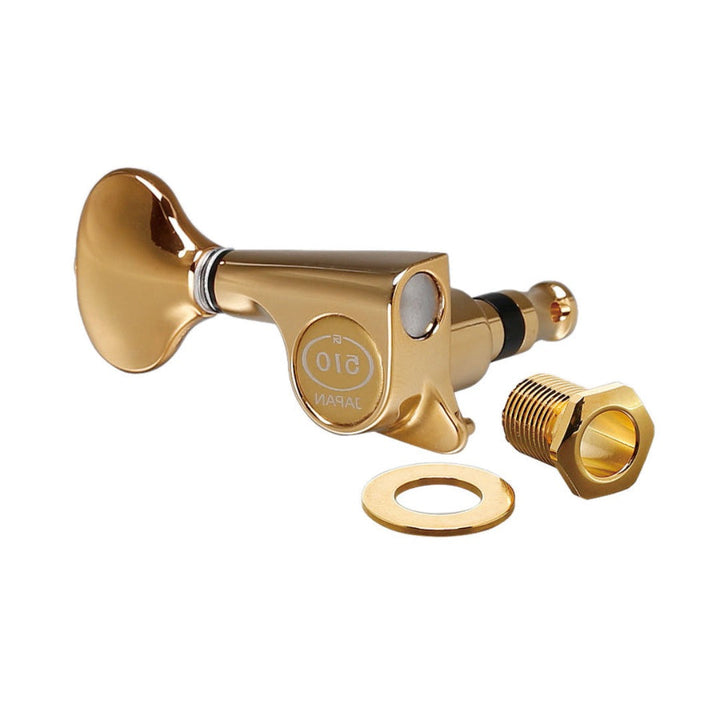 Allparts TK-7360 Gotoh SGI510 Baby 6-in-line Tuning Keys Gold