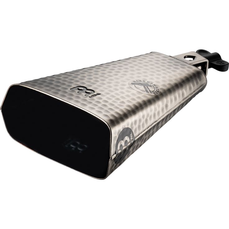 Meinl Percussion 8" Hammered Cowbell Hand brushed steel Timbales Cowbell Big Mouth