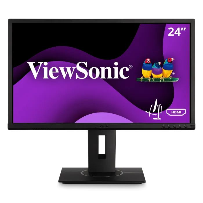 Viewsonic VG2440 24" LCD Monitor  Full HD, HDMI, DP, VGA, USB-Hub