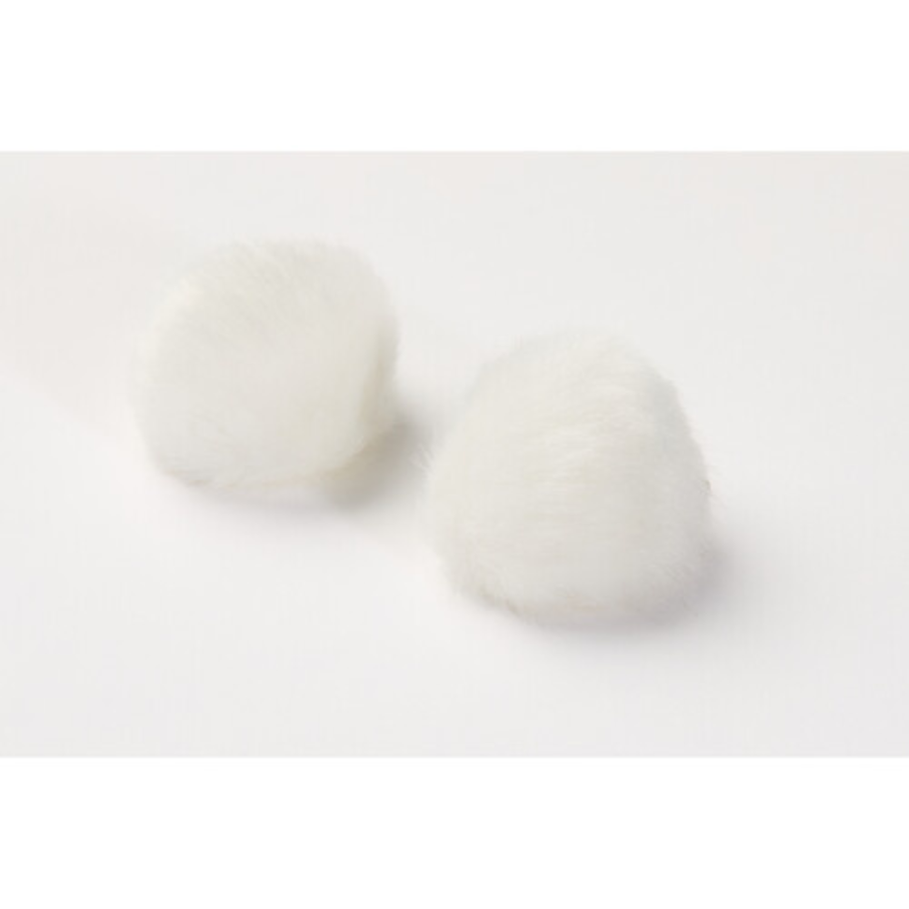 DPA Microphones AIR1-WHITE-L AIR1 Fur Windscreen Large - White
