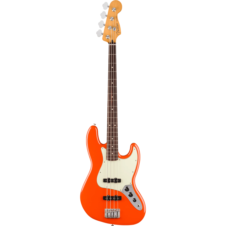 Fender Player II Jazz Bass Rosewood Fingerboard Electric Bass (Rallye Orange)