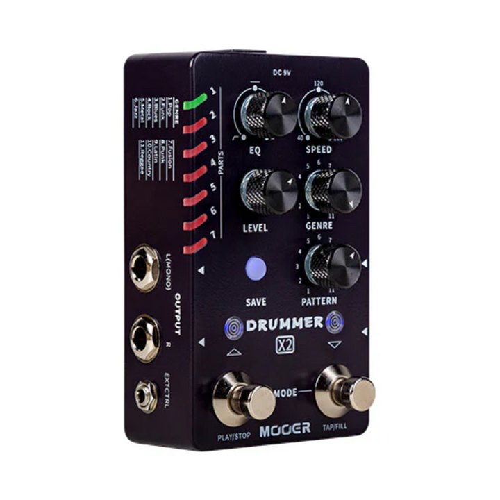 Mooer M728 Drum Machine Pedal