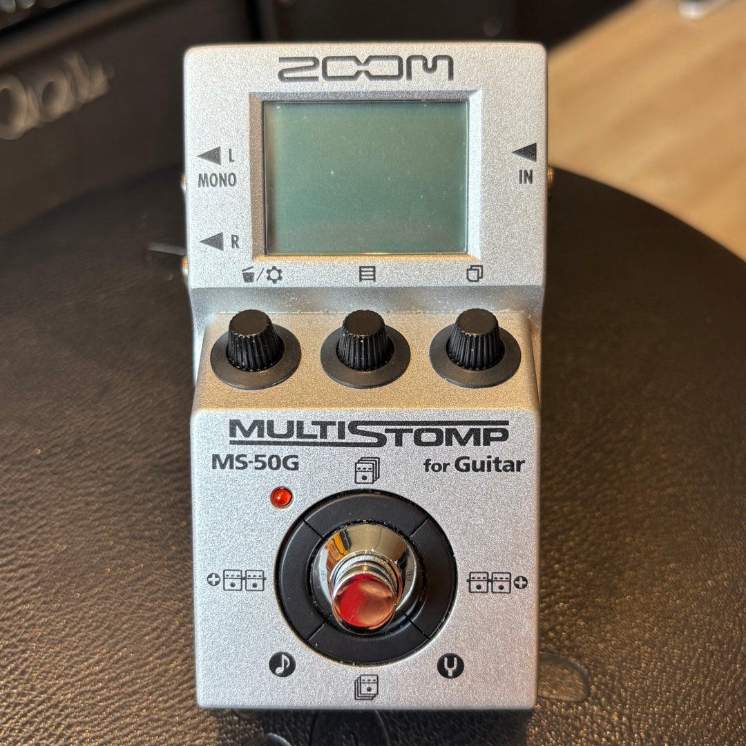 Zoom - Multi Stomp MS50G Stereo Multi FX Pedal w/ Box & User Guide - USED