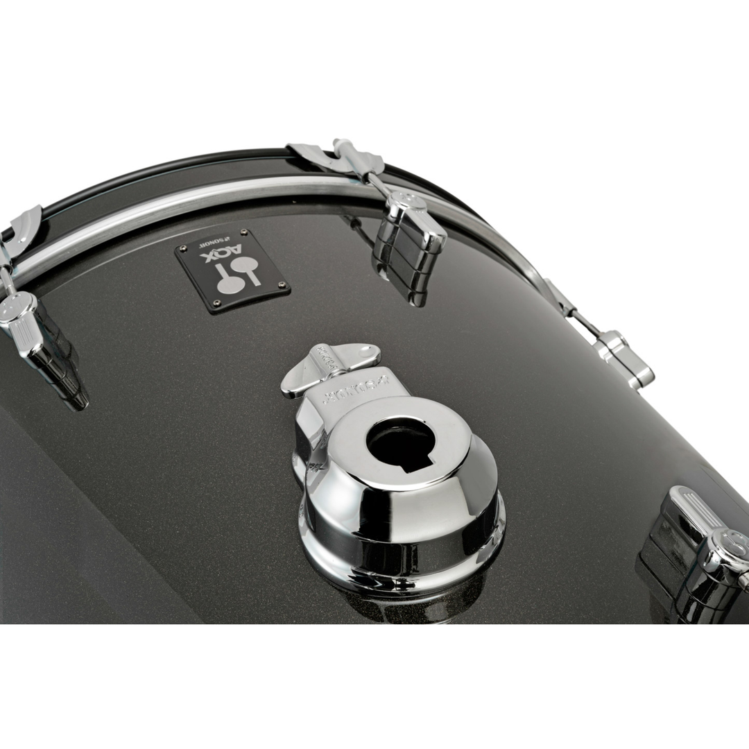 Sonor AQX Jazz Set 4-Piece Drum Kit  with Cymbal / Tom Holder - Blue Ocean Sparkle