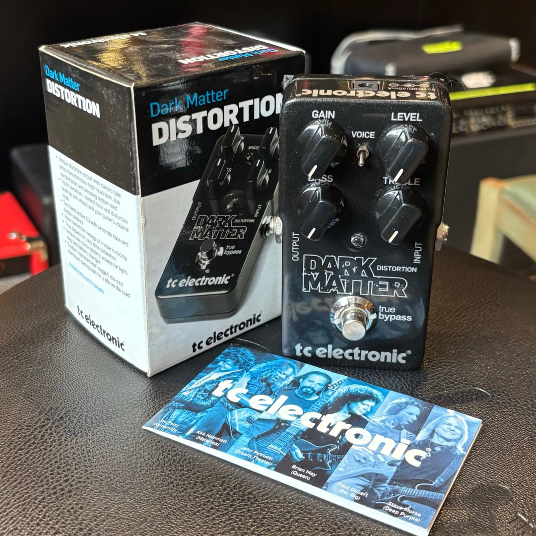 TC Electronic - Dark Matter Distortion w/ Box & User Guide - USED