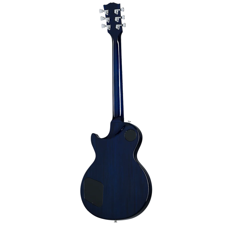 Gibson Les Paul Modern Figured. Ultra-Modern weight-relieved mahogany body with carved figured maple top. Asymmetrical SlimTaper mahogany neck. Compound radius ebony fretboard with 22 frets. Burstbucker Pro humbuckers with push/pull coil tap. Modern Contoured Heel for exceptional upper-fret access. Grover Rotomatic tuners. Includes hardshell case.