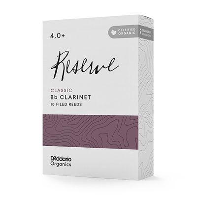 D'Addario Woodwinds ODCT10405 Reserve Classic, Bb Clarinet - Box Of 10 - 4.0+