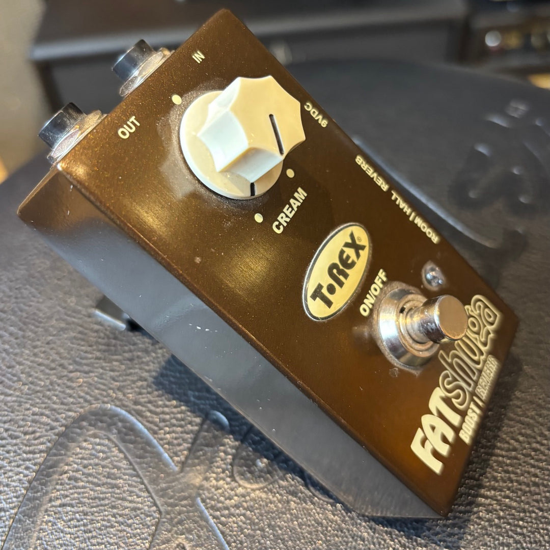 T Rex - Fatshuga Boost & 2 Stage Reverb Pedal (No Box) - USED