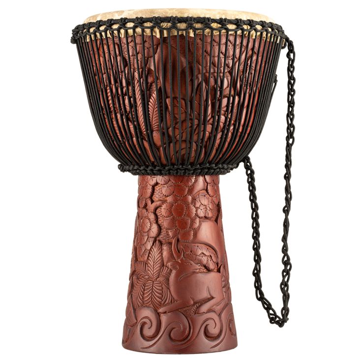 Meinl Percussion 14" Artisan Edition Djembe Deluxe carving