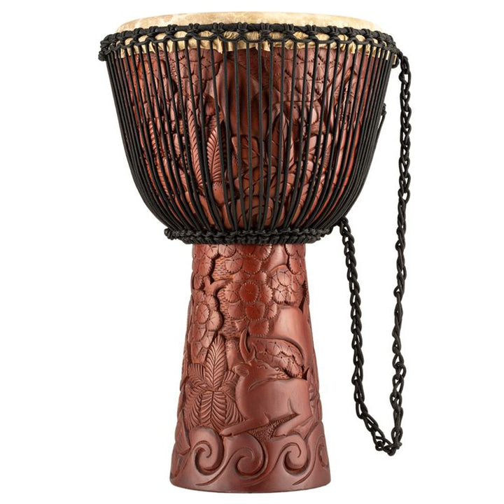 Meinl Percussion 14" Artisan Edition Djembe Deluxe carving