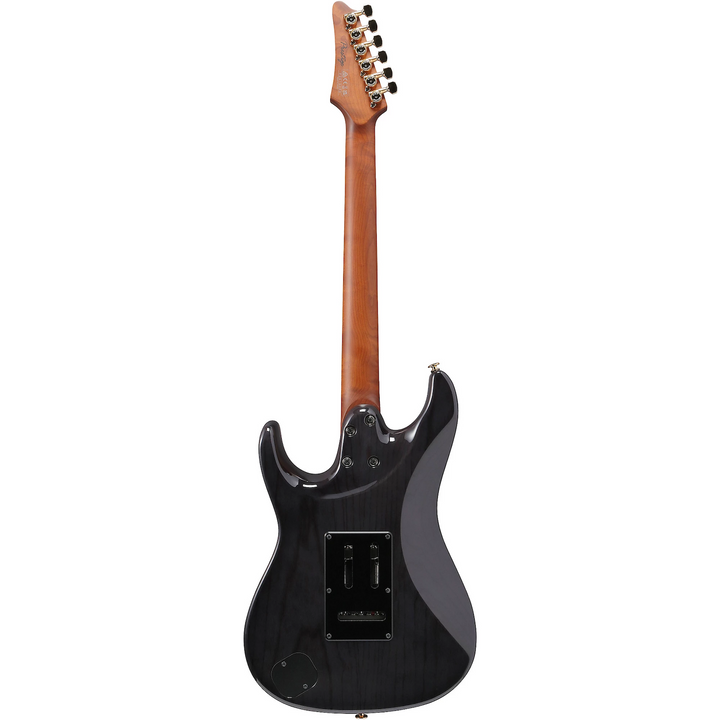 Ibanez AZ2204AGTGB AZ Prestige Electric Guitar (Transparent Gray Burst)