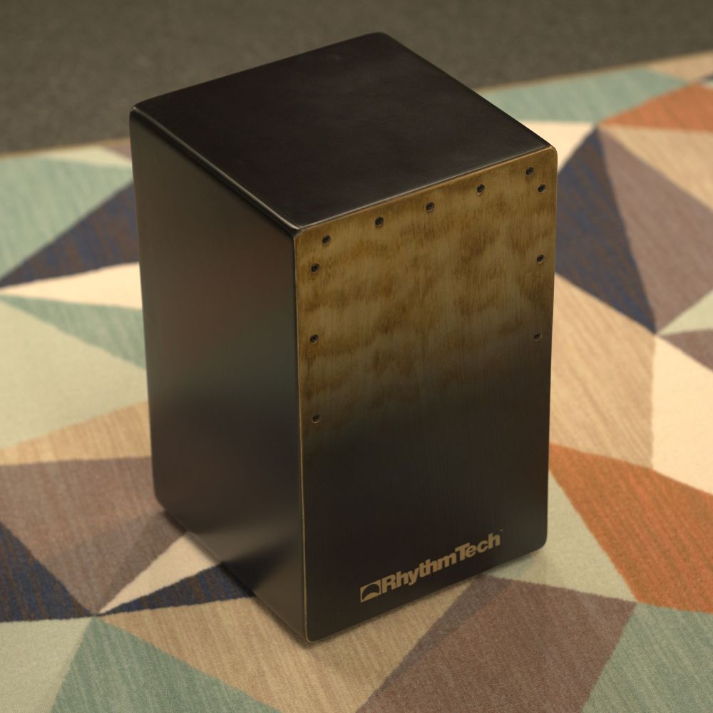 Rhythm Tech RTCCBBF Café Cajon, Boutique Black Fade