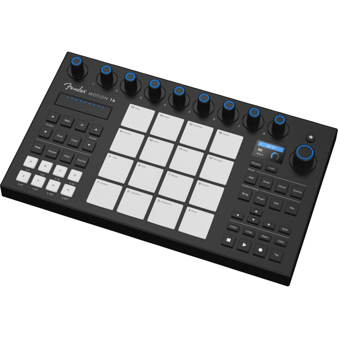 Fender MOTION16 16 Pad & transport MIDI Controller