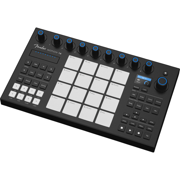 Fender MOTION16 16 Pad & transport MIDI Controller