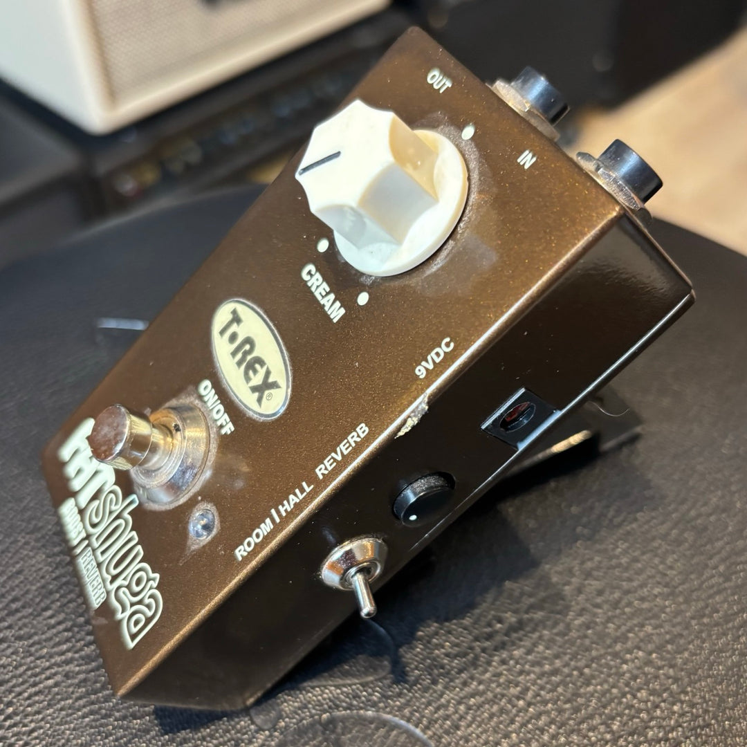 T Rex - Fatshuga Boost & 2 Stage Reverb Pedal (No Box) - USED