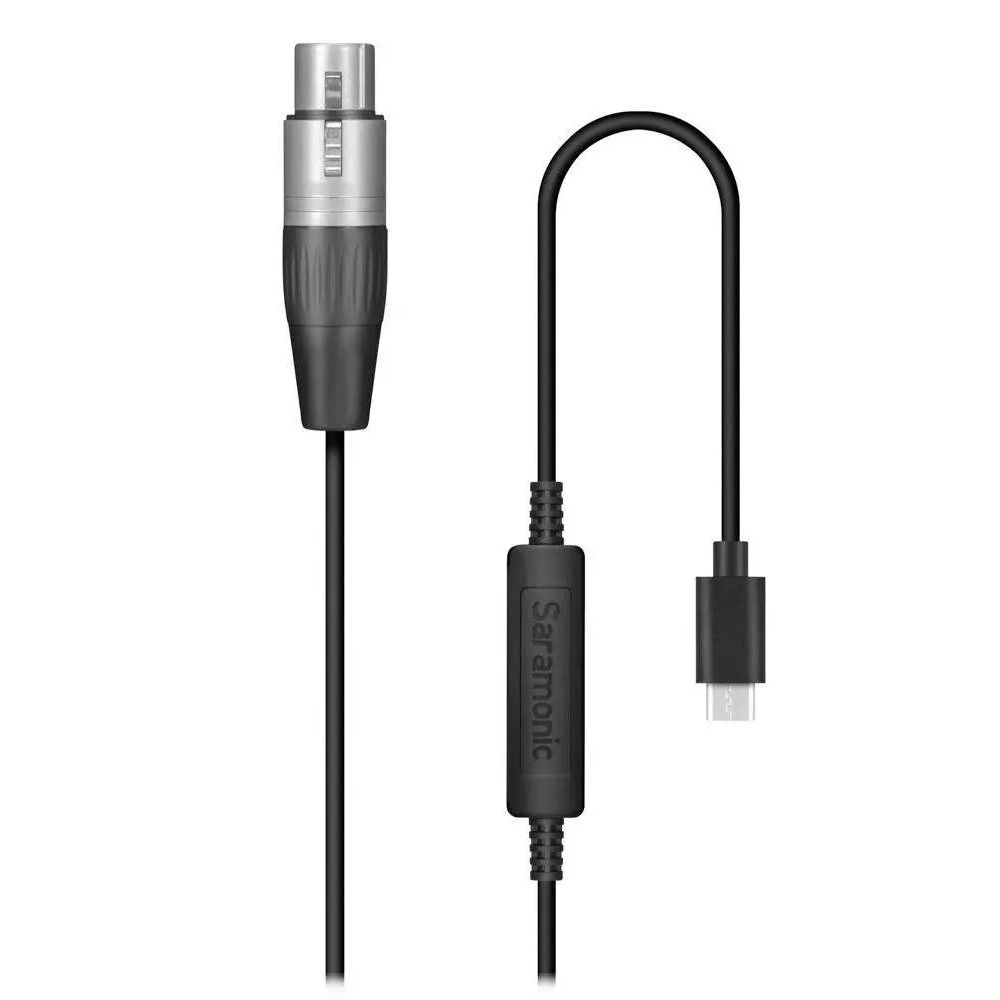Saramonic UTC-XLR Female XLR to USB Type-C Microphone Interface Cable - 19.7’