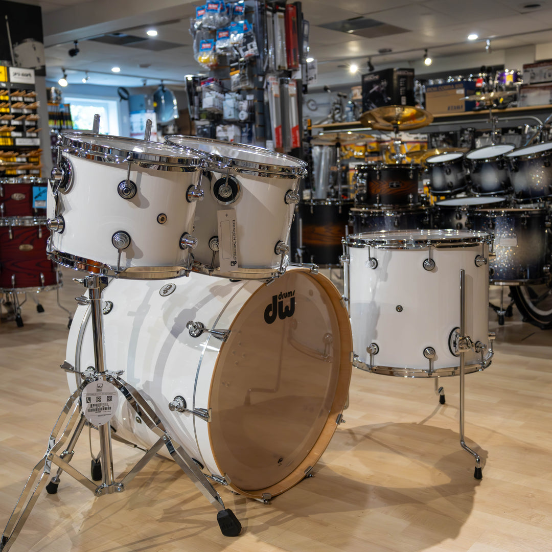 DW Design Series 4-Piece Shell Pack Only  Gloss Lacquer Drum Set 18x22,8x10,9x12,14x16