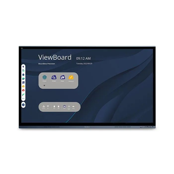 ViewSonic IFP8662 – 86" ViewBoard® 4K Interactive Flat Panel, PCAP Tech, 3840x2160
