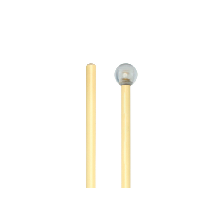 Vic Firth M432 Articulate Series Keyboard Mallet - 7/8" Lexan w/ brass weight, Round