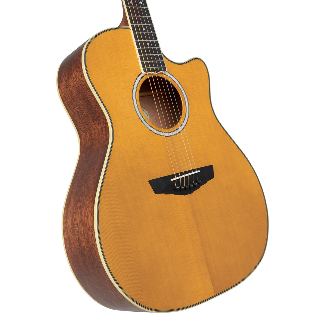 D'Angelico DAEG200VNATGP2 Gramercy Grand Auditorium CE Includes Hard Case - Vintage Natural