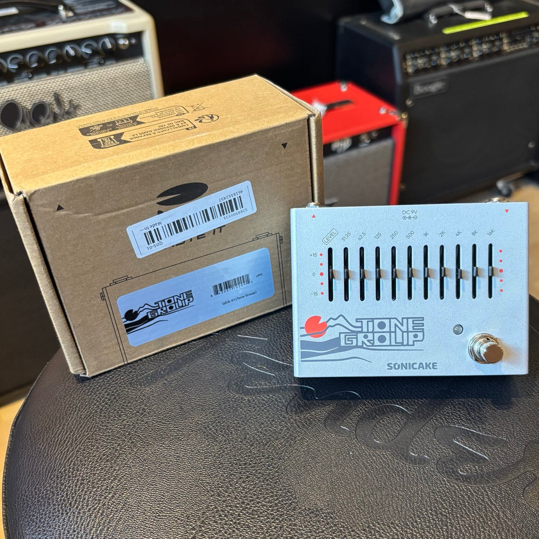 Sonicake - Tone Group  QDS-01 10 Band Graphic EQ Pedal w/ True Bypass & Box - USED