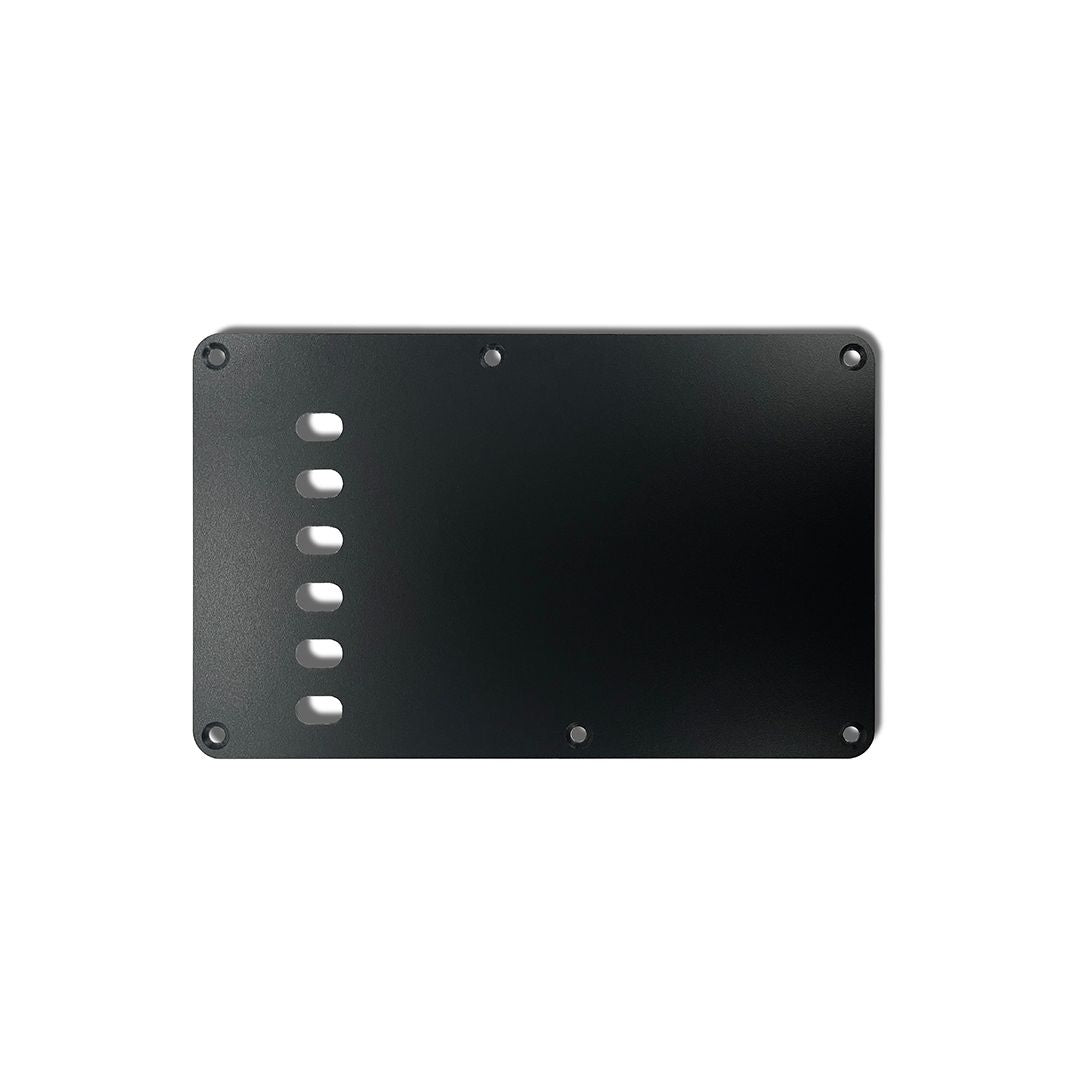 Allparts PG-0556 Tremolo Spring Cover Backplate Black 3-ply (B/W/B) .090
