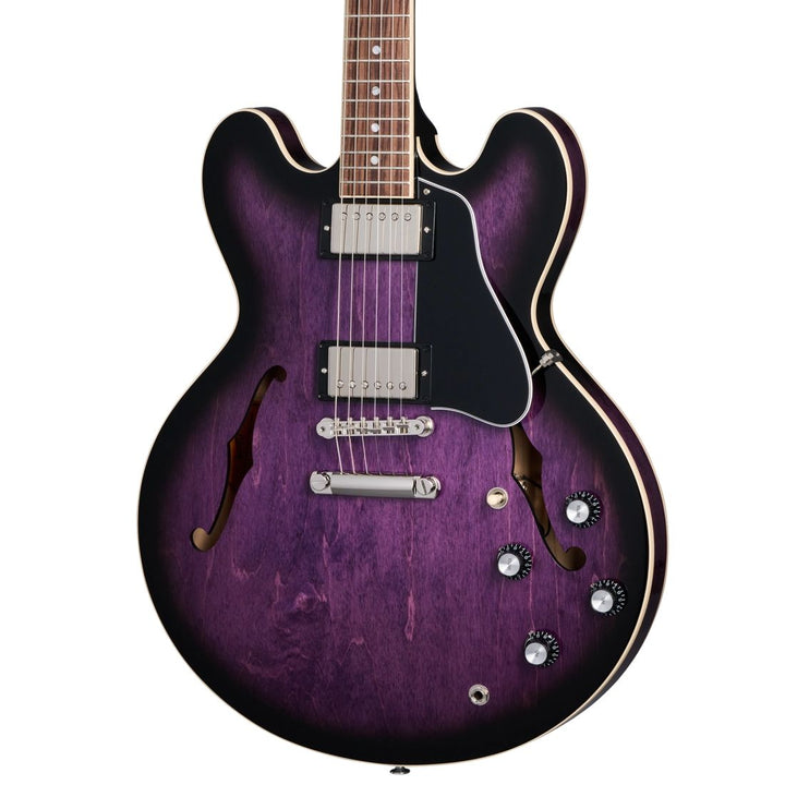 Gibson ES-335 Electric Guitar with Hardshell Case - Dark Purple Burst