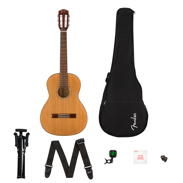 Fender® Acoustic Guitar Starter Pack,  3/4 size body - Natural