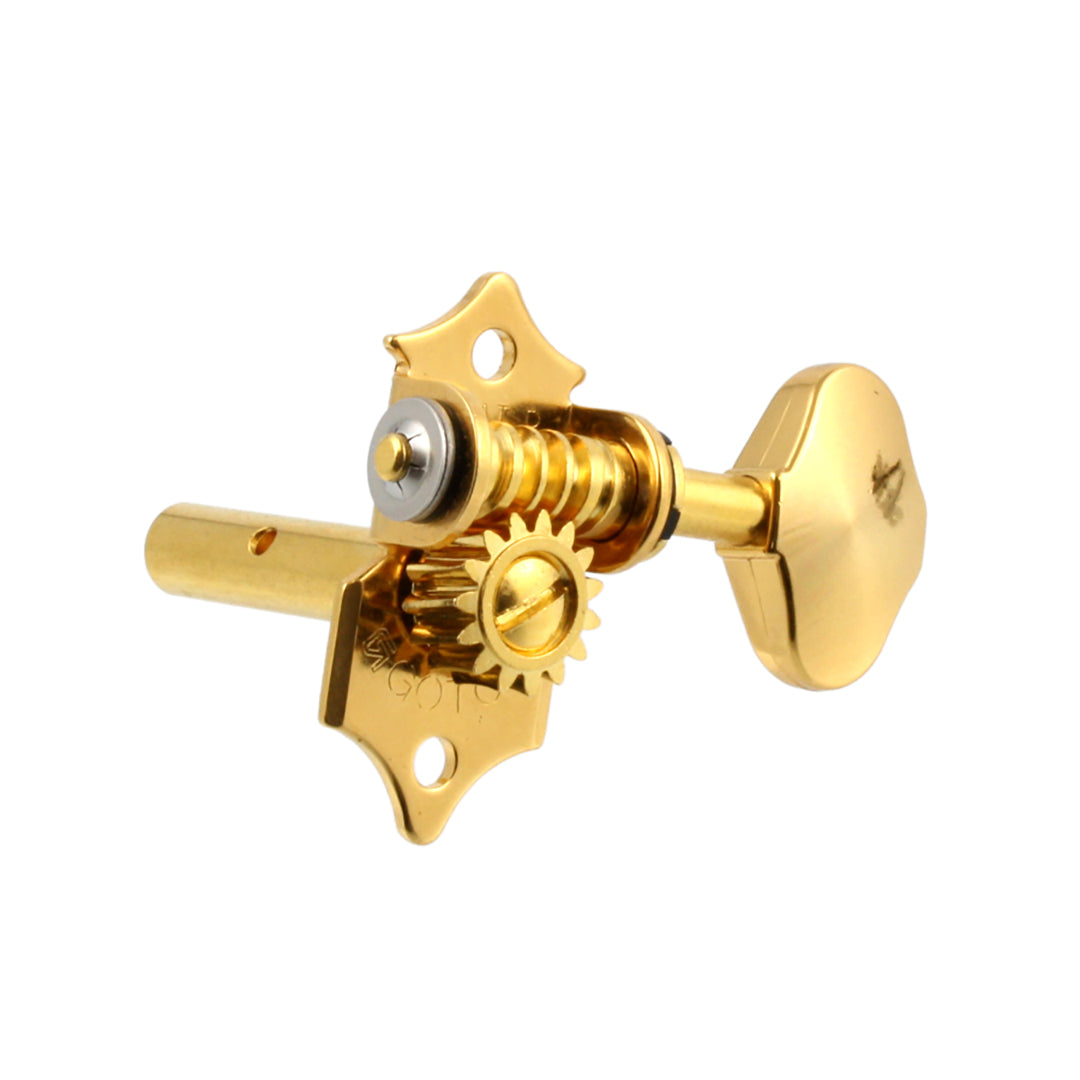 Allparts TK-7810 Gotoh SE700 Open Gear 3x3 Keys for Slothead Gold