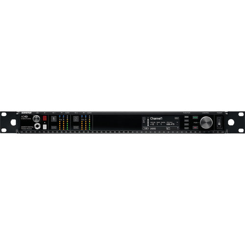 Shure AD4D-DC-A Axient Digital Two-Channel Wireless Receiver with DC Power Module 470 to 636 MHz