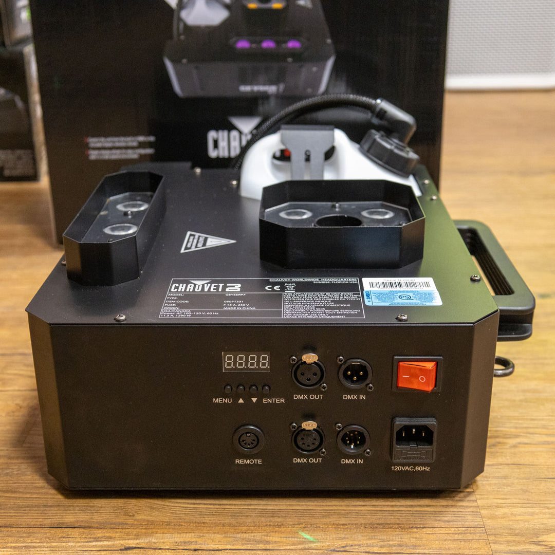Chauvet DJ Geyser P7 RGBA+UV LED Fog Machine (Demo)