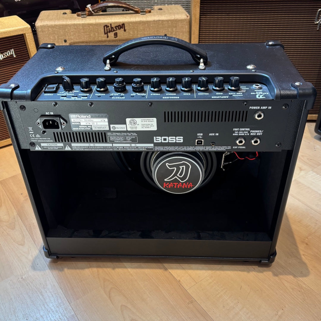 Boss - Katana 50 MKII 112- 50 Watt Combo w/ Boss FS-6 Footswitch (In Box)  2022 - USED